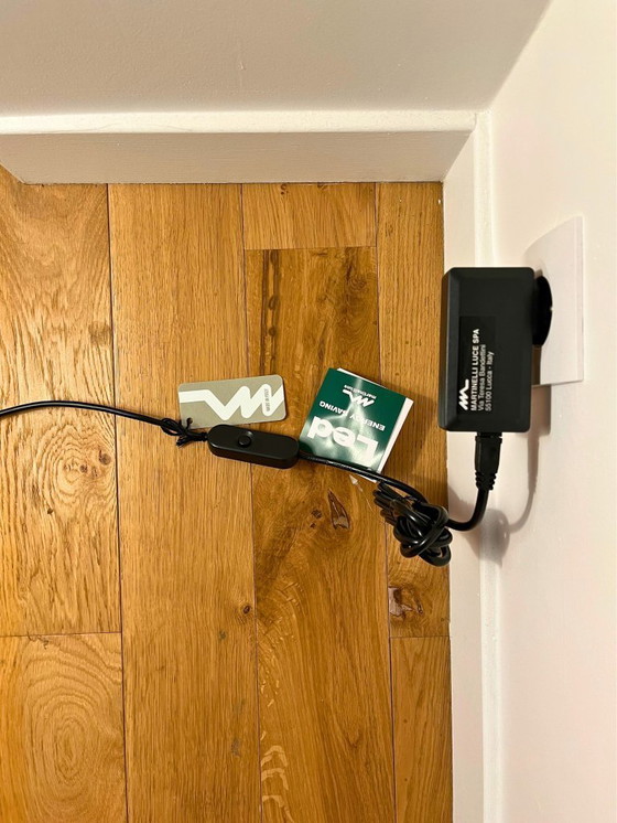 Image 1 of Lampada grande Pipistrello 620 di Gae Aulenti – Bianco (Bianco) – New Old Stock