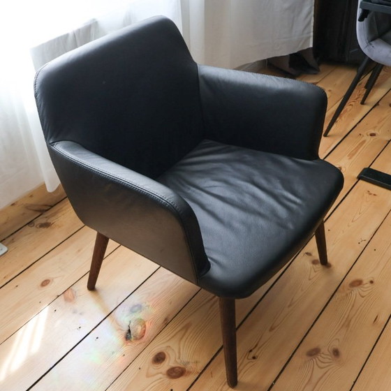 Image 1 of Leather Bolia C3 Armchairs