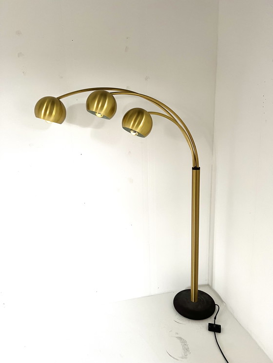 Image 1 of Vintage brass floor lamp, Goffredo Reggiani '70s