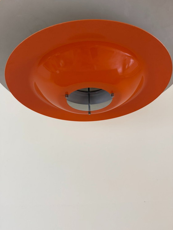 Rara lampada di design danese vintage - anni '70 - Lampada Space Age – Danish design, Lampade a sospensione (photo 8 of 11)