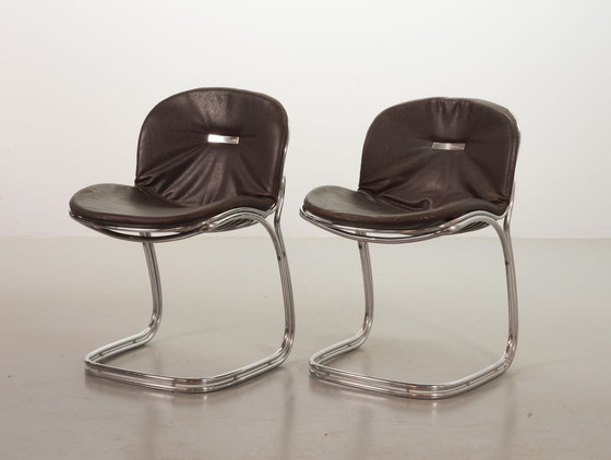 Image 1 of Sillas de comedor 'Sabrina' de Gastone Rinaldi, diseño italiano, para Rima (juego de 2), Italia, década de 1960