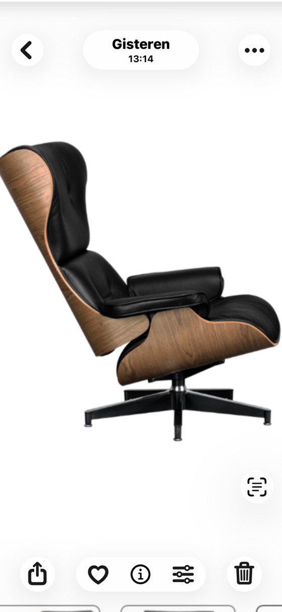Poltrona con poggiapiedi – Poltrone, Leather (photo 4 of 6)