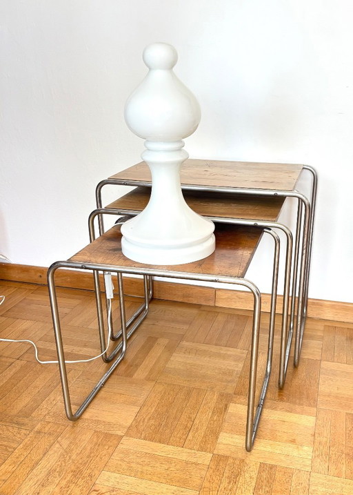 Tableaux emboîtables fonctionnalistes B9 – bijzettafels, Metal, Wood (photo 2 of 11)