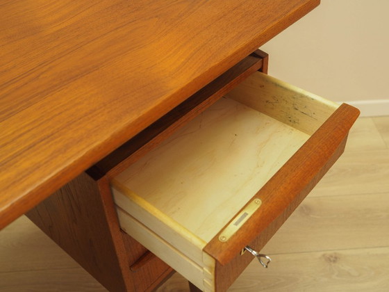 Image 1 of Teakhouten bureau, Deens design, jaren 70, productie: Denemarken