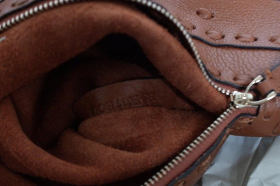 Image 1 of Valentino Garavani, C-Rockee Ledertasche mit Fransen