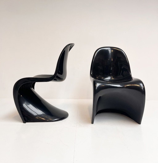 Set van 2 Herman Miller stoelen van Verner Panton, 1970's