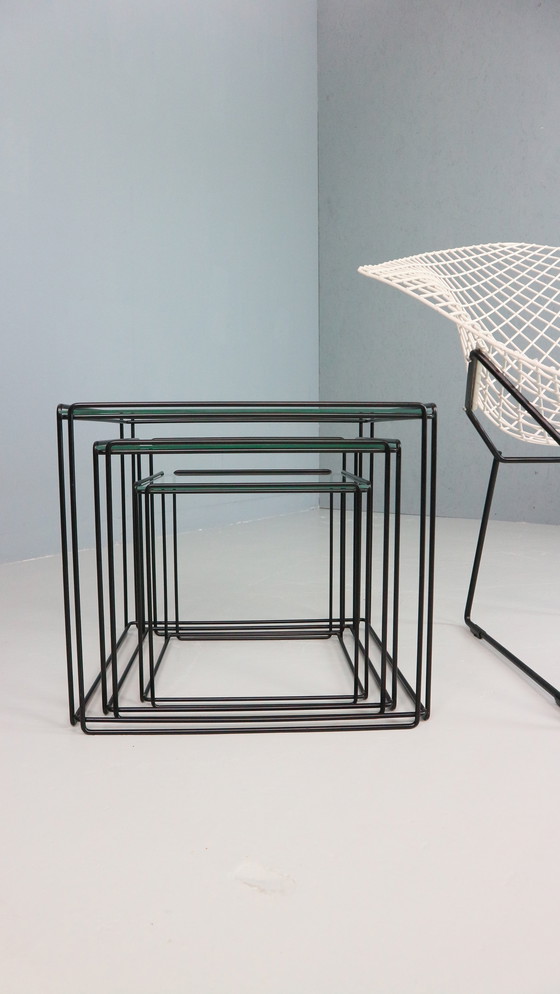 Image 1 of Max Sauze Isocele Nesting Tables 1970’s Design