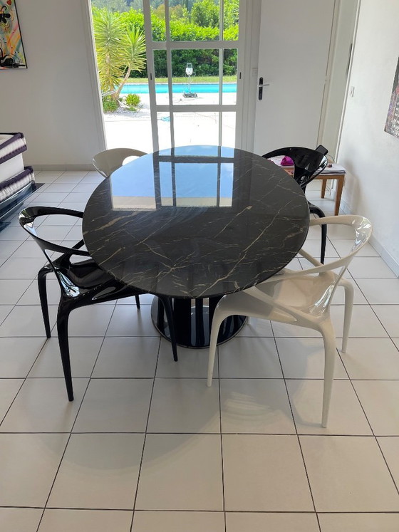 Tavolo da pranzo Ivresse Roche Bobois + 4 sedie – Tavoli da pranzo, Marble (photo 3 of 6)