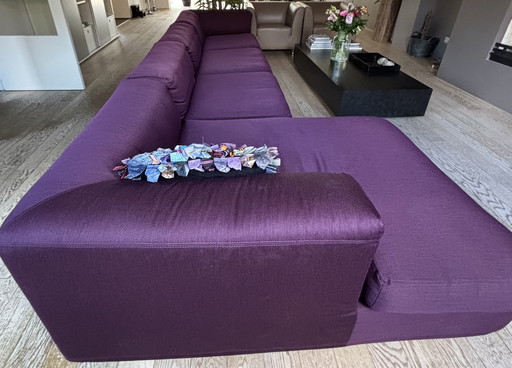 Young Endless Hoek Loungebank Met Chaise Longue Stof Balder 2344