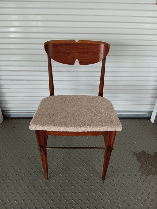 Set of 4 Baumann chairs reupholstered