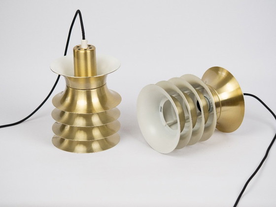 Image 1 of Paire de 2 suspensions vintage danoises des années 1970