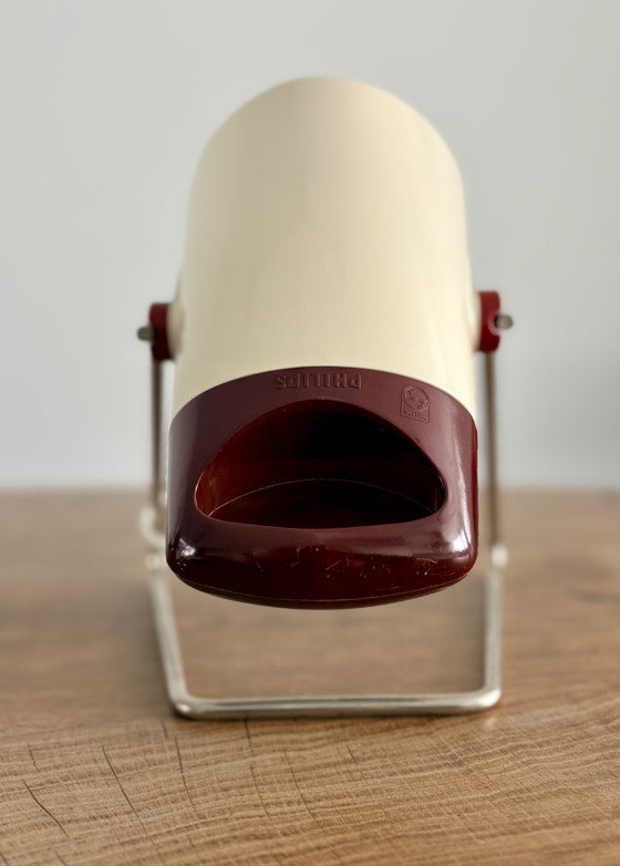 Lampada Philips Infraphil HP3603 Space Age in stile Mid-Century Modern (variante bordeaux) (photo 8 of 14)