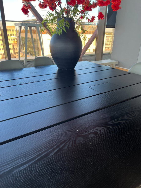 BuzziSpace Picnic Workbench – Schwarz gebeiztes Eschenholz – 320 × 160 Cm – Esstische, Wood (photo 3 of 5)