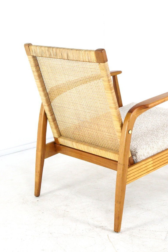 Image 1 of Vintage fauteuil 'Betzigau' rattan | 2 stuks op voorraad 