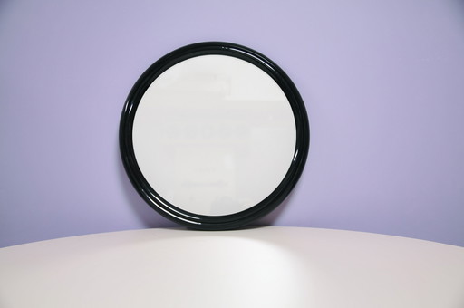 miroir rond noir Tiger vintage