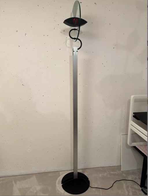 Olimpia floor lamp, Carlo Forcolini, Artemide 1980