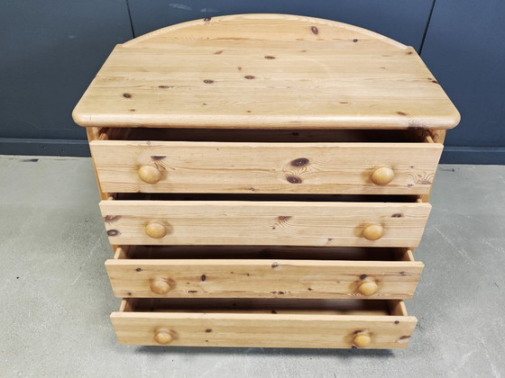 Image 1 of Cómoda escandinava de madera de pino, años 80