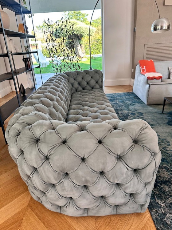 Baxter Chester Moon 255 – Paola Navone – Kashmir Sucre – 3-5 Sitzer Sofas, Leather (photo 2 of 6)