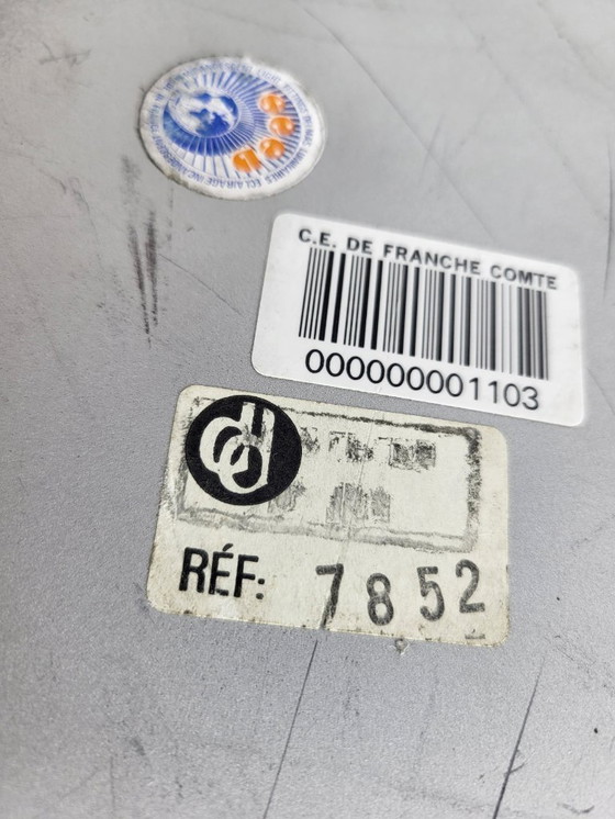 Image 1 of Lampe Diderot Delmas aus Opalglas Frankreich 1970