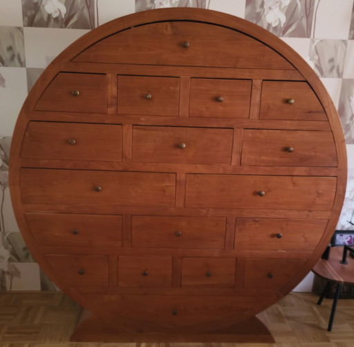 Handgefertigter Apothekerschrank