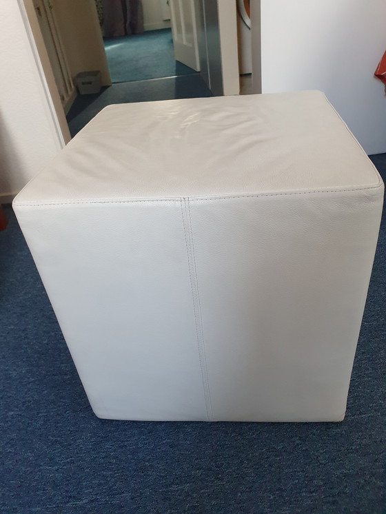 Image 1 of 2x reposapiés de cuero