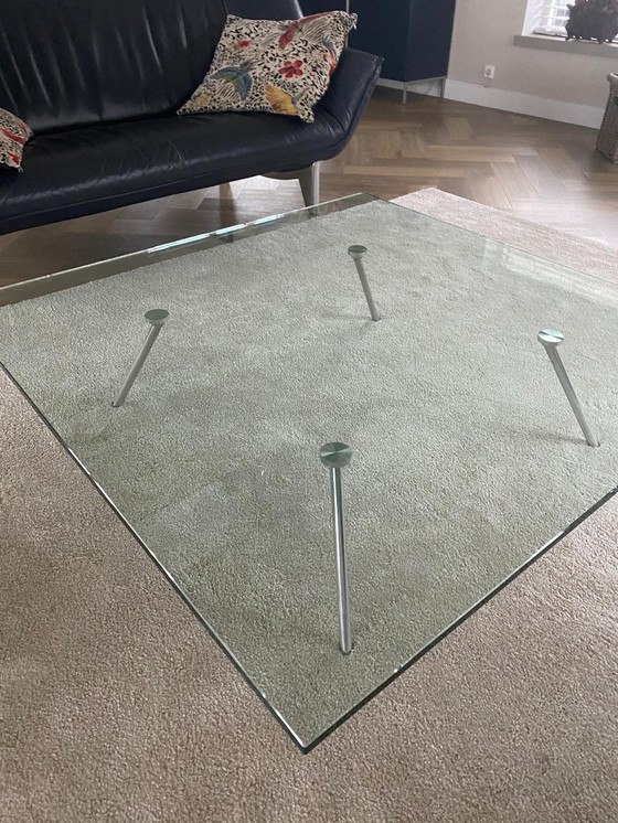 Image 1 of Table basse en verre Maupertuus 120x120x30cm