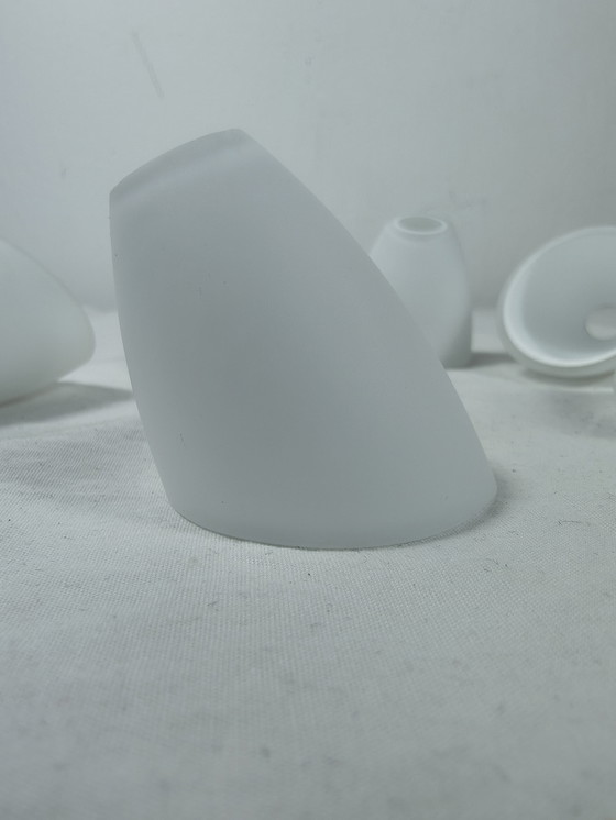 Image 1 of Pantalla G4 soplada a boca, cristal opalino mate