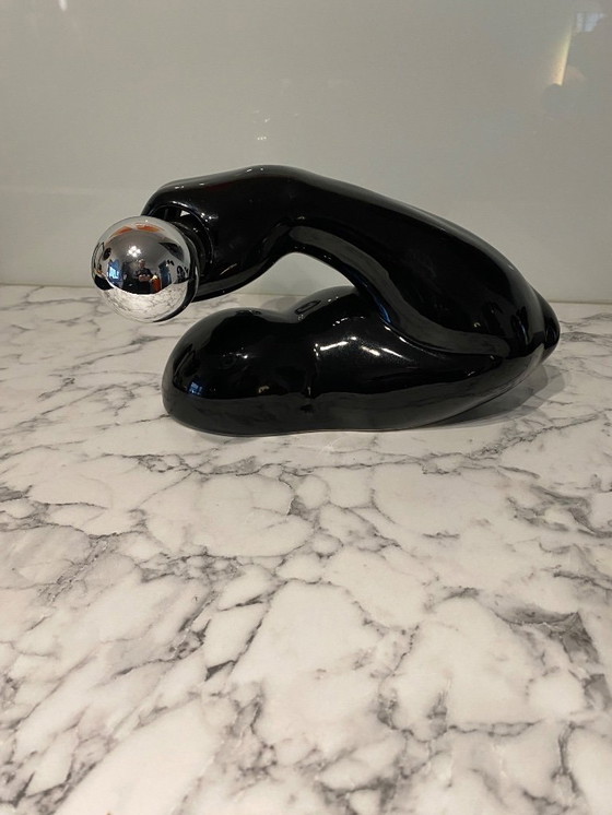 Image 1 of Vintage keramische hand lamp