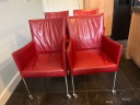 6x Bert Plantagie chairs with wheels