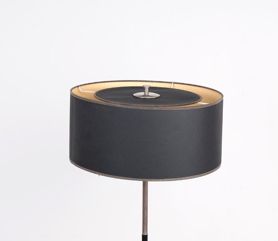 Image 1 of Vintage Metal Floor Lamp with Star Base, 1960s