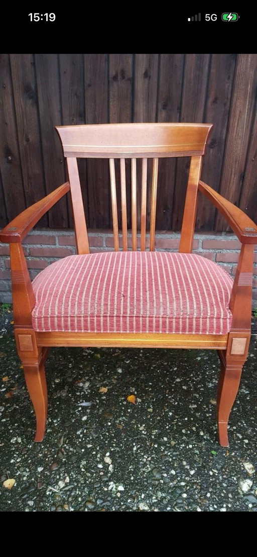 4 fauteuils de salle à manger Schuitema Art Nouveau