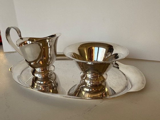Image 1 of Service à thé/café Sola 100 plaqué argent