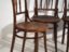 Antique Viennese style chairs (c.1920). Set of 4 pieces #4 – Dining chairs (photo 20 of 40)