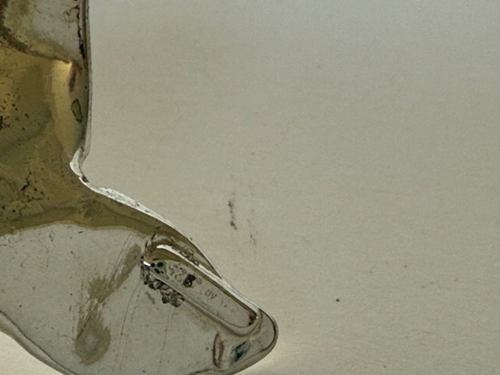 Image 1 of Delfino smaltato in argento sterling Saturno