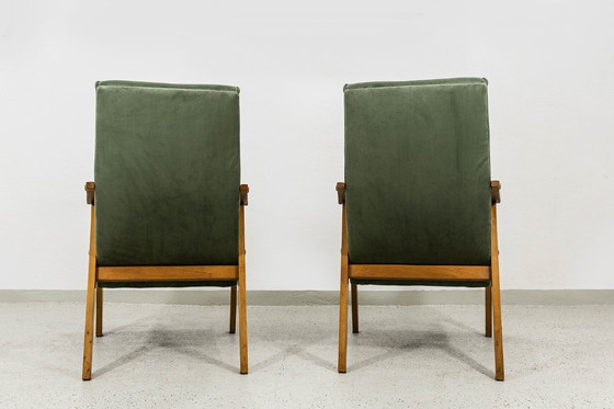 Image 1 of Poltrone Mid-Century di Edmund Homa Gfm 18, Polonia, anni '60, set O