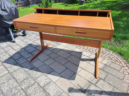 E.Jakobsen Skive Bureau en teck Mid Century années 60