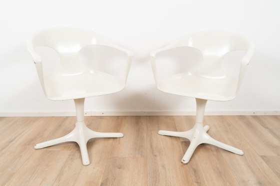 Image 1 of Set di sedie dell'era spaziale di Konrad Schäfer