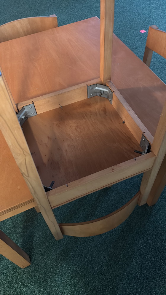 Image 1 of Richard Hutten -Signo de No Diseño- Tafel & 4 stoelen