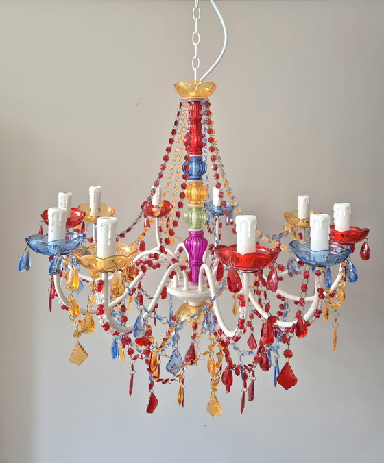 Image 1 of Lampadario multicolore