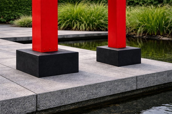 Image 1 of Japanisches MIVA Torii Tor für Garten und Anlagen 630 x 268 cm