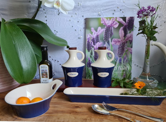 Image 1 of Malin Gustavsson per SAGAFORM Svezia Set di tapas blu cobalto