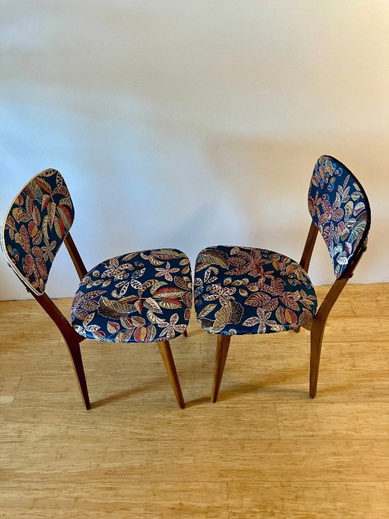 Image 1 of Coppia di sedie vintage "The Botanicals"