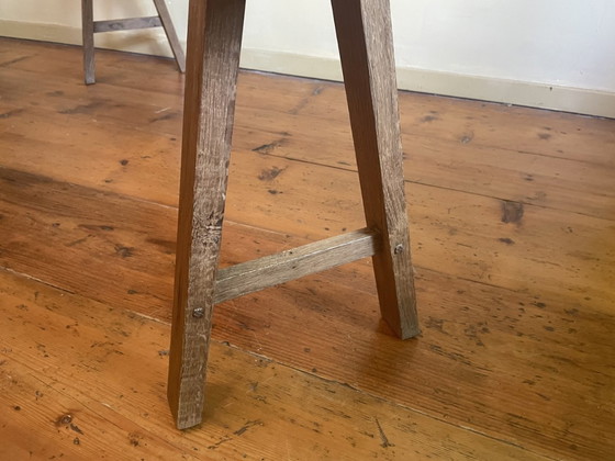 Image 1 of Long Bench Church Pew Oak FR 153 cm