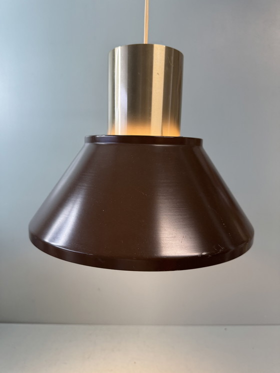 Suspension danoise Mid-Century "Life" Fog & Mørup – Plafonniers, Metal (photo 12 of 15)