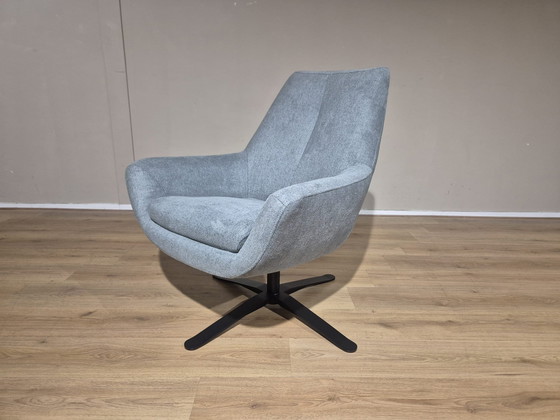 Image 1 of 2x Montel Charles - Poltrona girevole - NUOVA - Tessuto - Design