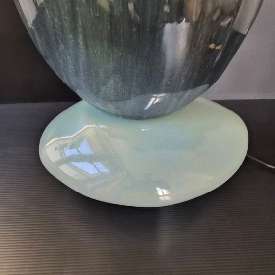 Image 1 of BELANGRIJKE VINTAGE KIEZELLAMP UIT DE JAREN 70, GEMAAKT VAN KERAMIEK DOOR FRANCOIS CHATAIN