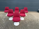 6x chaises de salle à manger Knoll Tulip vintage originales Eero Saarinen