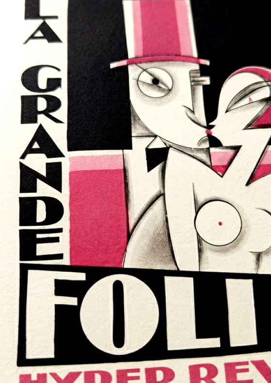 Maurice Pico – Folies Bergère – La Grande Folie – Druckgrafik aus den 1920er Jahren – Kunstdrucke, Paper (photo 3 of 6)