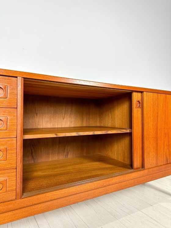 Image 1 of Danish Teak Sideboard by Johannes Andersen for Uldum Møbelfabrik 60s