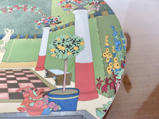Piatto da portata grande della serie "Giardini francesi" di Villeroy & Boch, disegnato da Raymond Charmaison. (photo 7 of 12)